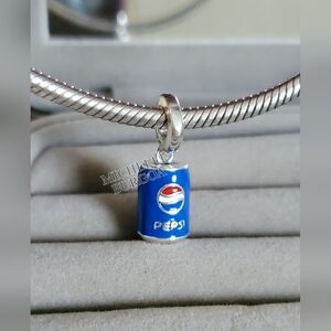 Pepsi Sterling Silver Charm
